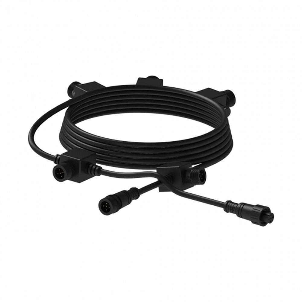 Photo 1 of Aquascape 84070 5-Outlet Color Changing Outdoor Lighting Extension Cable, 5-Prong