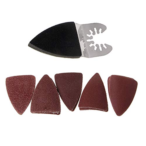 Algol - Sanding Paper+Finger Sanding Pad for Multifunction Oscillating Power Tool Fein Dremel Bosch - Thumbnail 5