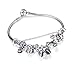 GW 925 Sterling Silver Charms Puppy Dog Animal Bead for Bracelets (Pink-Puppy-212)