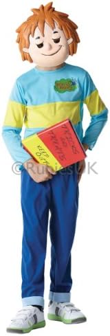 Horrid Henry Big Boys' Rubie Fancy Dres Mask Costume Outfit Large (7-9 Years) Multicolor