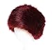 Soul Young Women's Winter Faux Fur Cossak Russian Style Hat(one size,Burgendy)