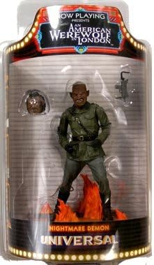 Now Playing Series 1 Nightmare Demon (Brown Face with Gun) Action Figure