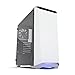 Phanteks PH-EC416PTG_WT Eclipse P400 Steel ATX Mid Tower Case Glacier White, Tempered Glass Edition Cases