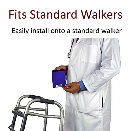 Crutcheze Turquoise Walker Padded Hand Grip Covers Made in USA Moisture