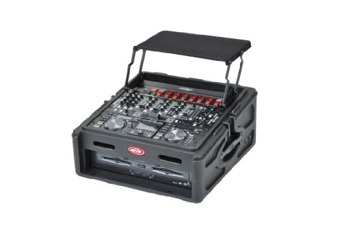 SKB Roto Rack 10X2 Rack Console, Steel Rails, Hard top, L/R Access doors (1SKB-R102)