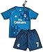 Ronaldo #7 NEW 2017/2018 Real Madrid Champions League Jersey & Shorts for Kids (9-10 Years Old)