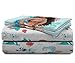 Disney Moana Born to Voyage 5 Piece Twin Bed Set - Includes Reversible Comforter & Sheet Set Bedding - Super Soft Fade Resistant Microfiber - (Official Disney Product)