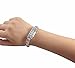 ABOOM Alloy Bangle Watch Bands for Fitbit Flex 2, All New Hollow-out Crafts Design Bracelet Band for Flex 2 (Silver)