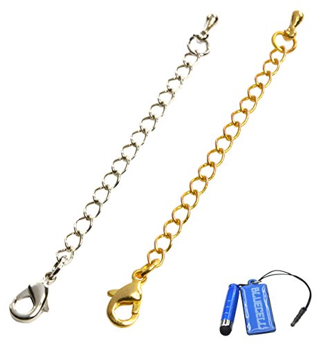 Generic Chain Extender for Jewelry Necklace Bracelet, Silver/Gold