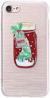3D Cases iPhone Xs Max XR Case Christmas Cover iPhone X 6 6s 7 8 Plus SE Relief Phone Shell Coques Capinhas,Christmas Bottle iPhone Xs Max
