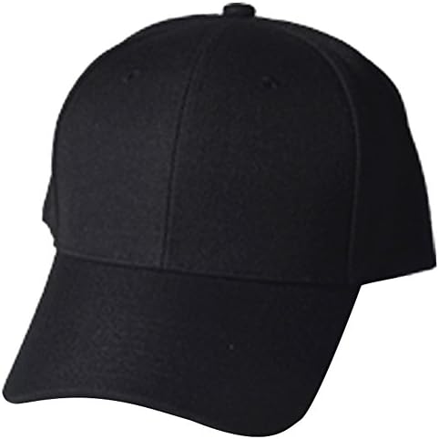 QML ( Junior, Infant ) Baseball Cap and Snapback ( 4 STYLES, Many COLORS ) (INFANT PLAIN, BLACK)