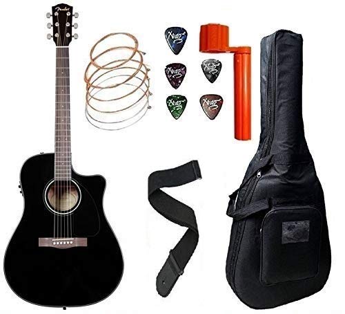 Fender. CD60SCE Electro Acoustic Guitar. ((Black))