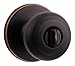 Kwikset Cove Bed/Bath Knob in Venetian Bronze