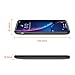 iPhone Xs Max Battery Case, ALLEASA 5000mAh Rechargeable Battery Removable Battery Case Magnetic Top-Cover Anti-Broken Case Compatible iPhone Xs Max 6.5 inch -Black