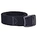 ROFIFY Men's Tactical Web Belts Nylon Military Canvas Men Waist Belt with Metal Buckle RFBT03BLACK