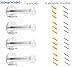 NELXULAS Brushed Stainless Steel Bath Towel Hooks Single Super Heavy Duty Wall Mount Hook, Coat Hook, Fit for Bedroom,Living Room, Bathroom and Fitting Room, Office (4