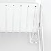mDesign Wall Mount Nail Polish and Cosmetics Storage Rack for Bathroom - 2 Tiers, Clear