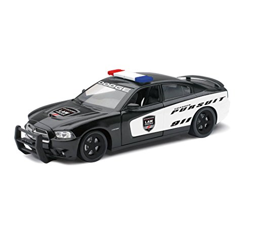 Dodge Charger Pursuit Diecast Police Car 1/24 Scale