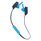 Skullcandy XTFree Bluetooth Wireless Sweat-Resistant Earbud with Microphone, Lightweight and Secure Fit, 6-Hour Rechargeable Battery, Pureclean Tech to Keep Earbuds Fresh, Navy