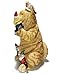 Muse Design Garden Gnome Cat Statues Yard Art Resin Figurine Decorations Outdoor Garden Décor