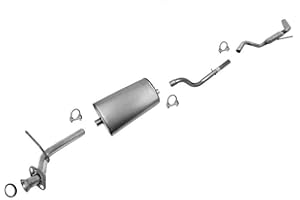 MAC Replacement Parts for Muffler Tail Pipe Exhaust System Ford Explorer 4.0L 2006 2007 2008 2009 2010 Mercury Mountaineer 4.0L Engine