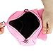 CMK Trendy Kids Cute Little Girls Cat Purse for Toddler Kids Mini Backpack Bags with Bows Crossbody Shouder Bag/Mini Backpack with Cute Ear in Candy Color (82003_Pink),regular