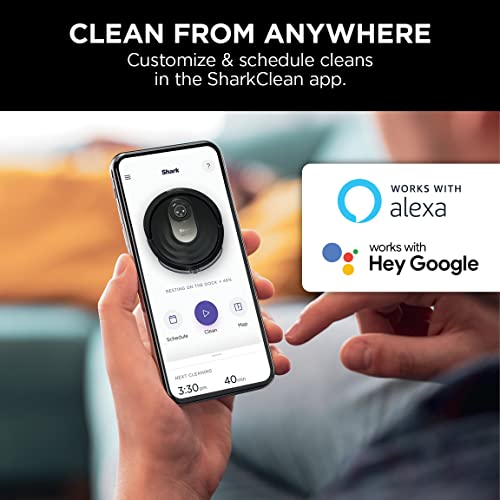 Shark AI Robot Vacuum & Mop, with Home Mapping, Perfect for Pets, Wifi, Works with Alexa, Black/Gold (AV2001WD) - View 13