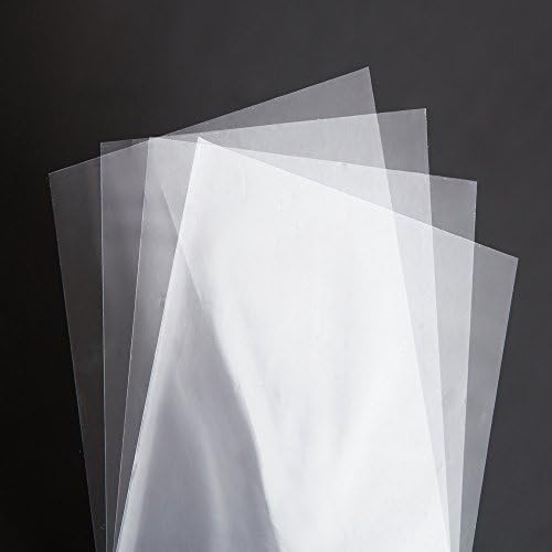 Ultra clear Non Stick 4x4'' FEP Sheets 1000 Pack - Terp proof & Silicone-free