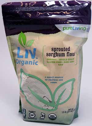 Pure Living Liv Organic Sprouted Sorghum Flour - 24 oz