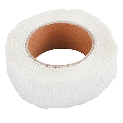 uxcell Sheetrock Drywall Fiberglass Cloth Mesh Joint Tape Roll 13.5cm Dia Off White - Thumbnail 2
