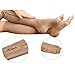 Security [Upgraded Version] 20-30mmHg Compression Socks for Varicose Veins and Edema Easy on/off Zipper Open Toe Compression Socking Leg Support Anti-Fatigue Relief(One Pair)