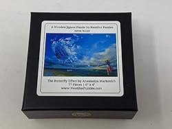 Mini Wooden Jigsaw Puzzle - The Butterfly Effect