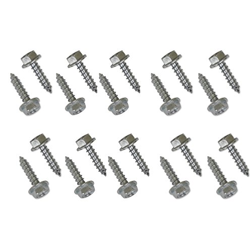 E-Track Wood Screw 20 Piece Fastener Set (1/4"x1" Washer Head Lag) - Thumbnail 4