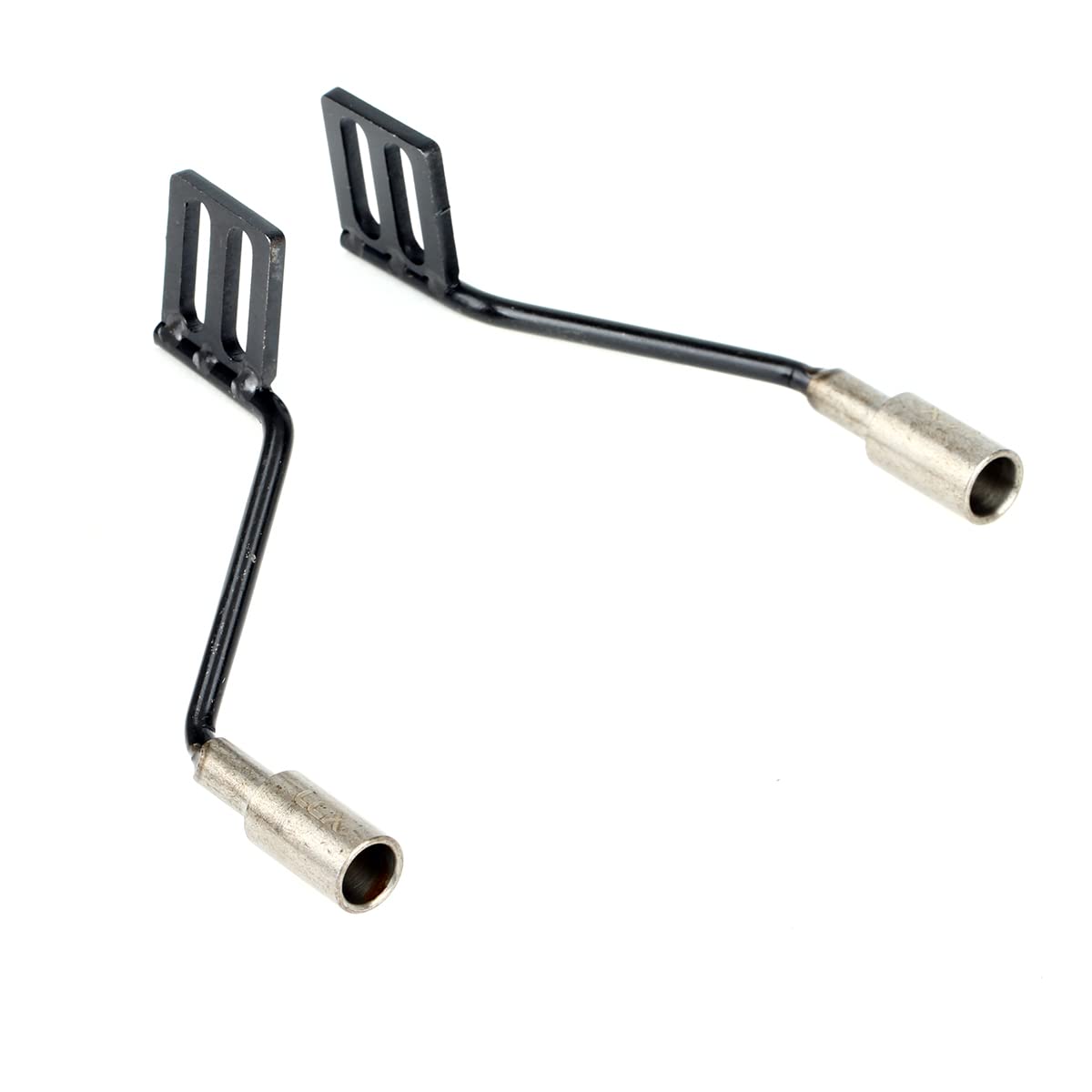 LCX Racing 1/10th RC Crawler Car Body Parts Metal Exhaust Pipes for Traxxas TRX4 TRX6,Upgrades Parts Accessories