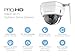 Amcrest IP2M-851W Prohd Outdoor 2 Megapixel 1080P WiFi Wireless Vandal Dome IP Security Camera, White