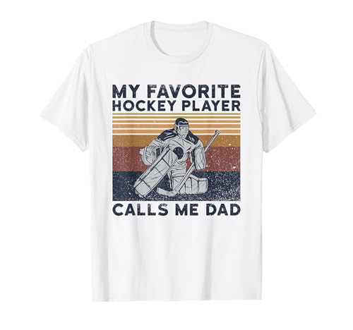 Hockey Quote for a Dad of a Hockey Player T-Shirt