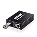 10Gtek Gigabit Ethernet Media Converter with a 1000Base-SX Module Included, MMF Dual LC Fiber to Ethernet RJ45 Converter for 10/100/1000Base-Tx to 1000Base-SX, UL Certified, up to 550m