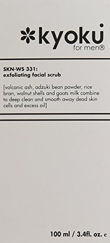 Kyoku For Men Exfoliating Facial Scrub | Kyoku For Men Face Scrub, A Gentle Acne Treatment For Men (3.4oz) Updated Formula - Thumbnail 2