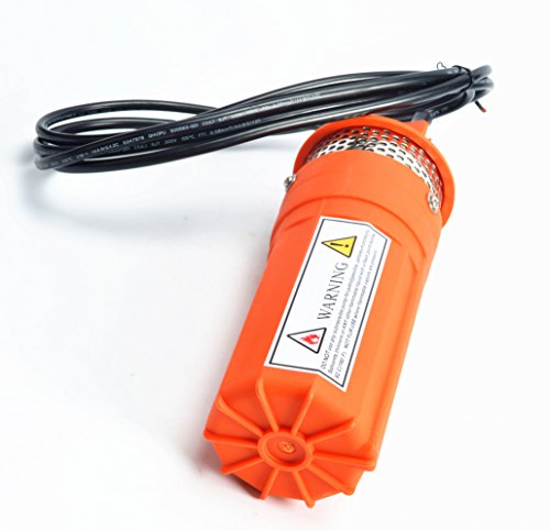 YaeTek Farm & Ranch 12V Submersible Deep Dc Solar Well Water Pump, Solar, Battery, Alternate Energy, 230ft+ Lift