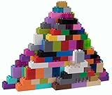 Classic Big Briks by Strictly Briks | Building Brick Set 100% Compatible with All Major Brands | 3 Large Block Sizes For Ages 3+ | Premium Building Bricks with Big Pegs in 24 Fun Colors | 204 Pieces