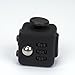2PC X Fidget Cube Relieves Stress And Anxiety for Children and Adults Black (03 )