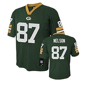 Jordy Nelson Green Bay Packers NFL Youth Green Home Mid-Tier Jersey (Size X-Large 18-20) 41PkIg3xfvL