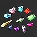 JETEHO 100Pcs Acrylic Gems Gemstones Flatback Craft Jewels Rhinestones Embellishments for DIY Crafts, Table Scatters, Wedding