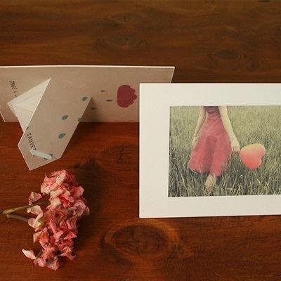 3x5 Standing Paper Photo Frame Picture Storage Decor Frame Postcard
