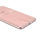 iPhone 8 Plus / 7 Plus Case, LONTECT Ultra Slim Thin Crystal Clear Flexible TPU Case with Card Slot for Apple iPhone 8 Plus / 7 Plus