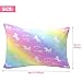 Nidoul Toddler Pillowcases, 2 Pack Unicorn Rainbow Kid Pillow Cases, 14