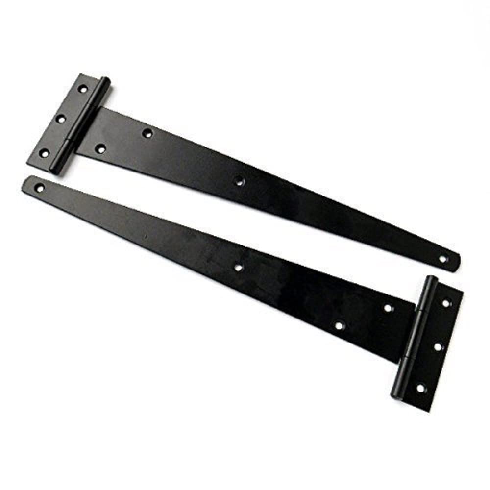 Merriway BH04930 Tee Hinge Heavy Duty Black Japanned 400mm