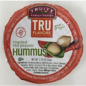 Truitt Family Foods TRU Flavors Roasted Red Pepper Hummus (case of 120)
