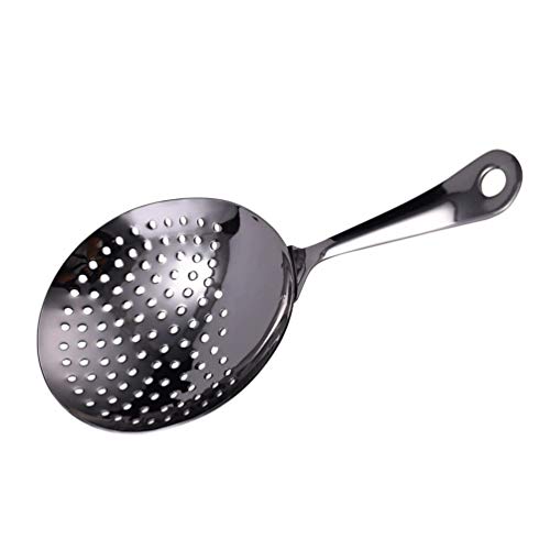 BESTONZON Stainless Steel Julep Strainer Cocktail Strainer Bar Drink Strainer (Black) – Bild 3