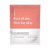 Hangover Secret - Best Alcohol Recovery and Hangover Prevention remedy backed by Science. Natural Liver Detox. Vitamins and Electrolytes for Replenishment. N-Acetylcysteine Milk Thistle powered. (6ct)